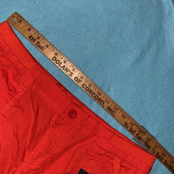 SAG HARBOR New York cargo capris tab cuff 6 pocket elastic waistband NEW size 36 - Picture 7 of 13